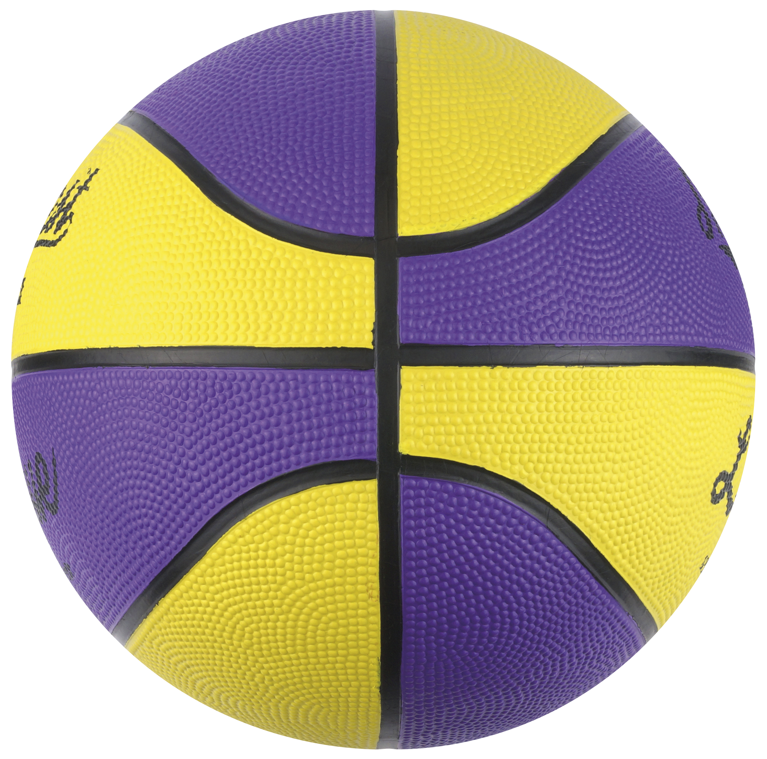 Pallone Da Basket In Gomma Midwest League - Taglia Regolamentare Per Interni/Esterni - Pallone Arancione
